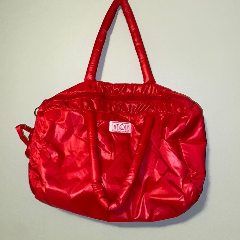 RARE LATIQUE vintage puff duffel